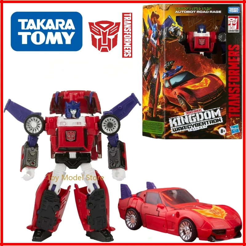 original TM Transformers G Series Kingdom Channel Limited WFC-K41 Road Rage Collect Figure Anime Robot  Action Models Toys Gifts