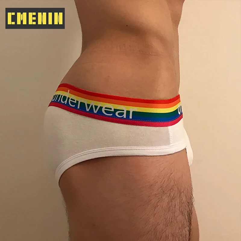 Breathable Cotton Gay Sexy underwear Men Jockstrap Briefs Patchwork New Brand Men Bikini Mens Underwear Mens Panties Funny OR506