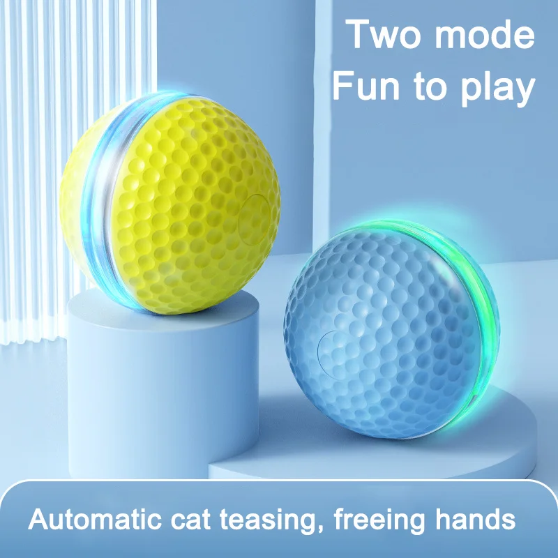 

Electric Cat Ball Toys Automatic Rolling Smart Cat Toys Interactive for Cats Self-moving Toys for Indoor Cat Accessories