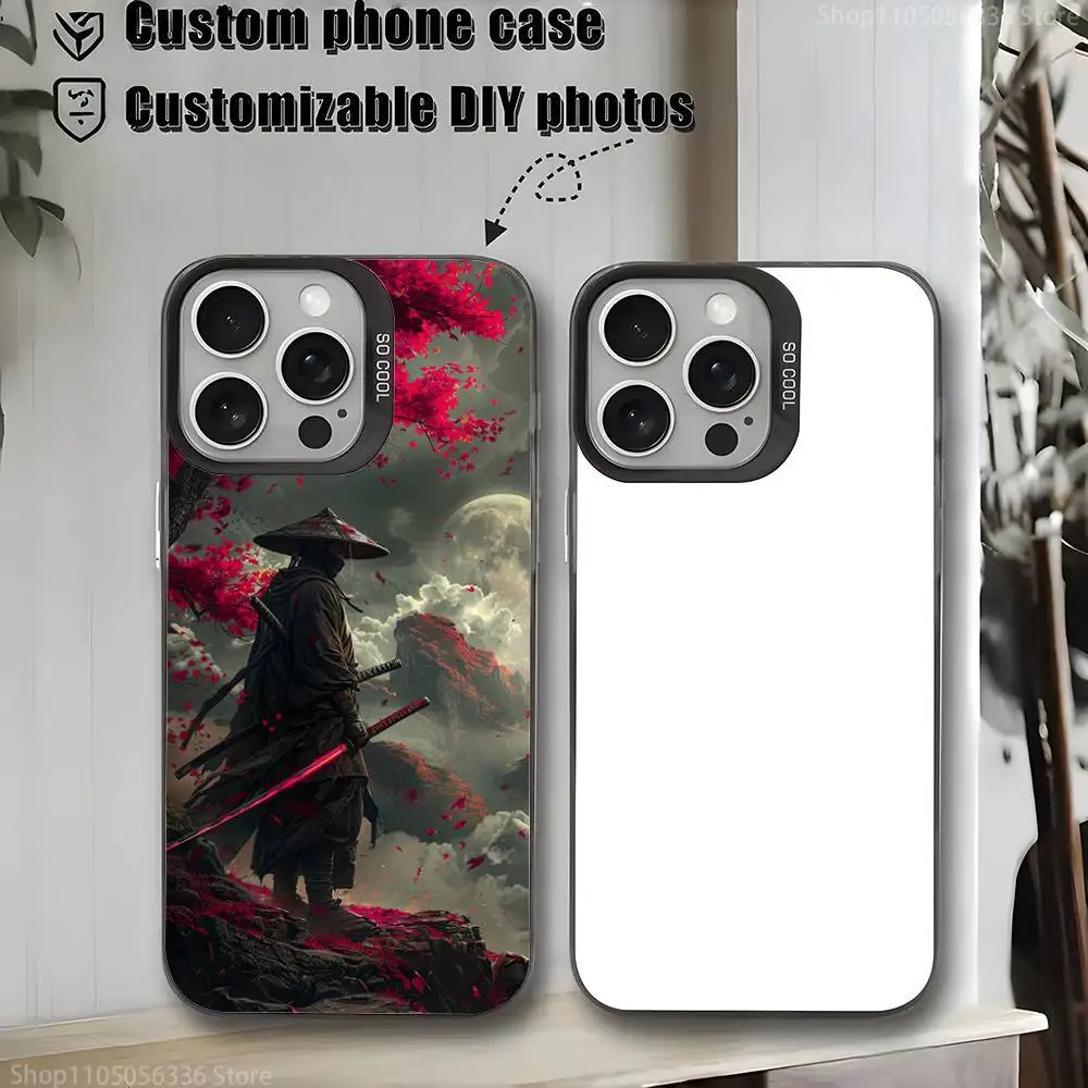 

Japanese Bushido Samurai Phone Case For iPhone 16,15,14,13,12,11,Mini,Pro,MAX,plus,Black Matte Shockproof Cover