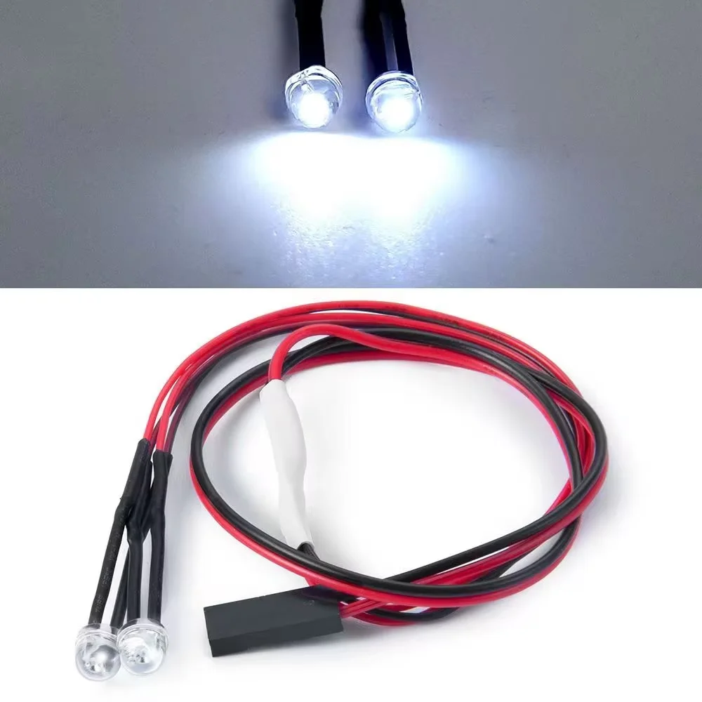 LED Lights Headlights Taillight Night Spotlight for 1/10 1/18 1/24 Axial SCX10 SCX24 TRX4M TRX4 TRX6 Tamiya DIY Parts