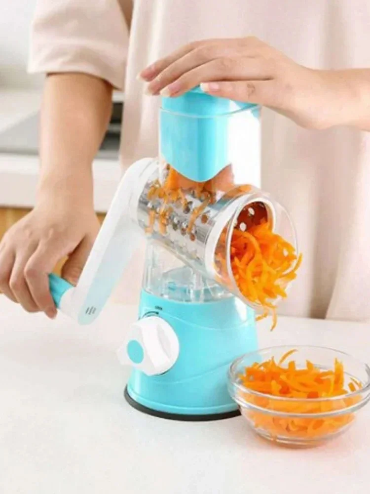 Kitchen Roller Vegetable Chopper Manual Potato Grater Carrot Shredder Hand Crank Chopper Food Processor Kitchen Roller Gadgets