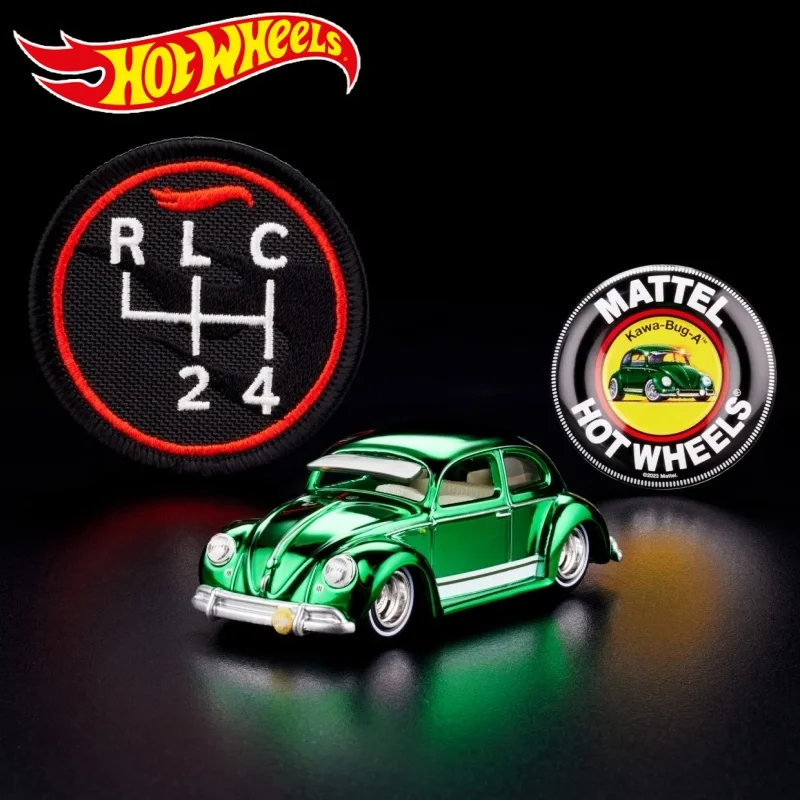 Neue echte Hot Wheels Rlc 1/64 Kawa-Bug-A 49 Vw Käfer Simulation Modell Spielzeug Auto Urlaub Geschenke Sammlerstücke Desktop Ornamente