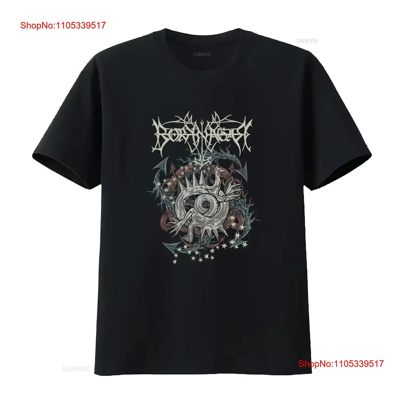 borknagar north american tour 2020 tee c T Shirt vintage Washed homme streetwear Versatile fashion graphic Stretched vintage