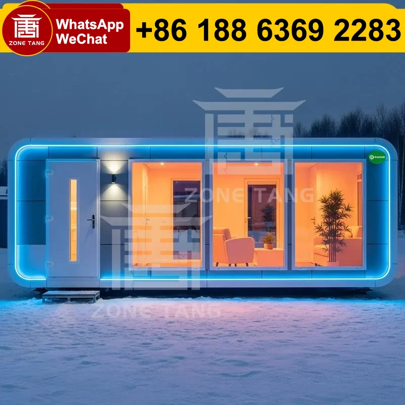 Apple Capsule House Two Story Modular Homes Villa Luxury Container House Mine Prefabricated Container House Apple Capsule Houses