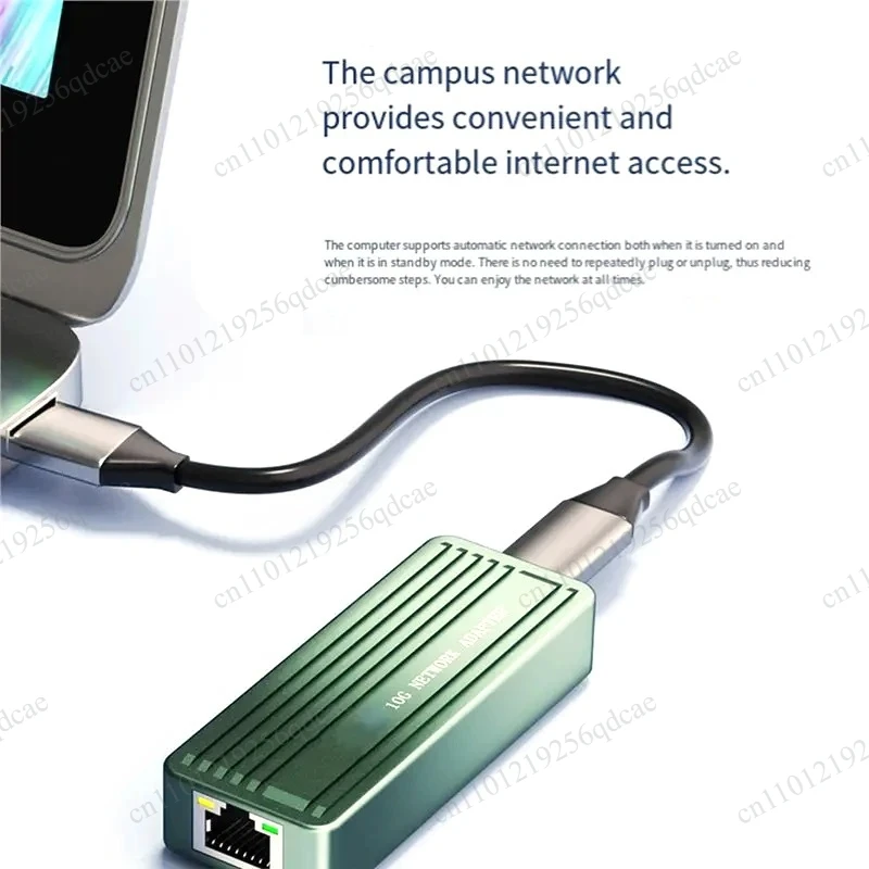 USB-C 10Gbe 10 Gigabit Ethernet Adapter USB3.2 Type C Realtek/RTL8159 For Windows 11
