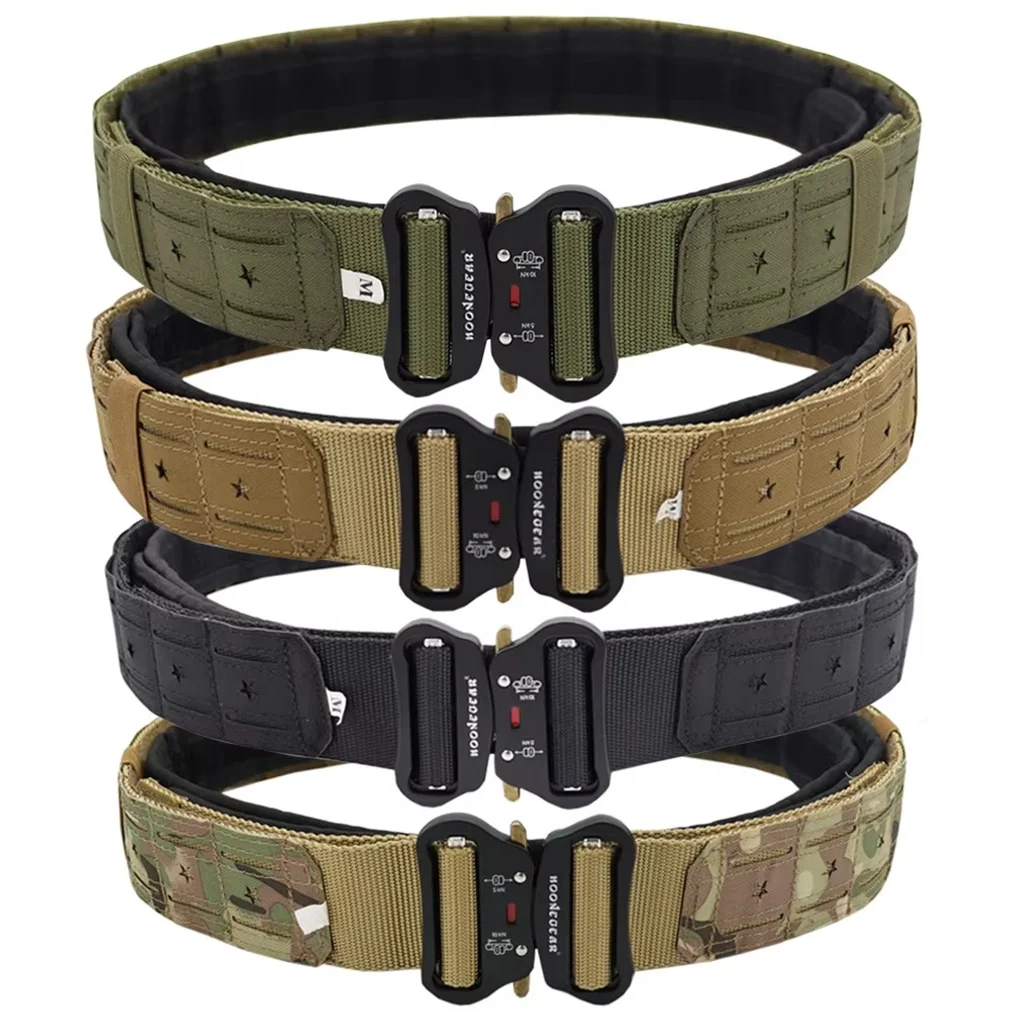 Tactical Combat Belt Quick Release Buckle - 새로운 전술용 2인치 전투 벨트, 빠른