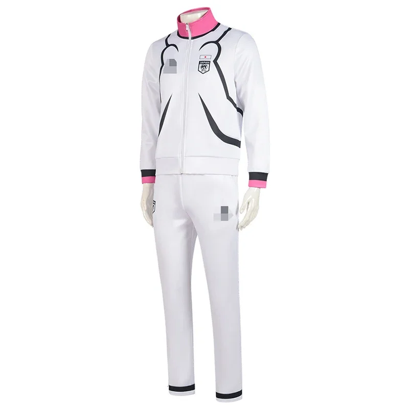 Anime Blue Lock Cosplay Isagi Yoichi Wig Coat Pants School Uniform Football Jersey Meguru Bachira Soccer Jakets Zip Sportswe@0Z*