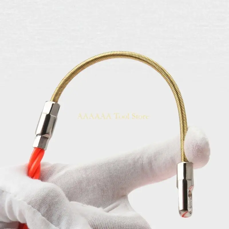 A2BE Flat Spring for Head Electrical Threader Red 5/10/15/20m Versatile Wire Puller F