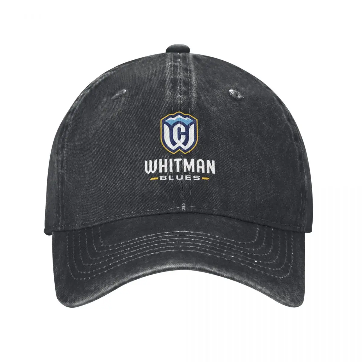 Blues - Whitman College Baseball Cap Ball Cap hard hat Snapback Cap Kids Hat Women's Beach Outlet 2024 Men's