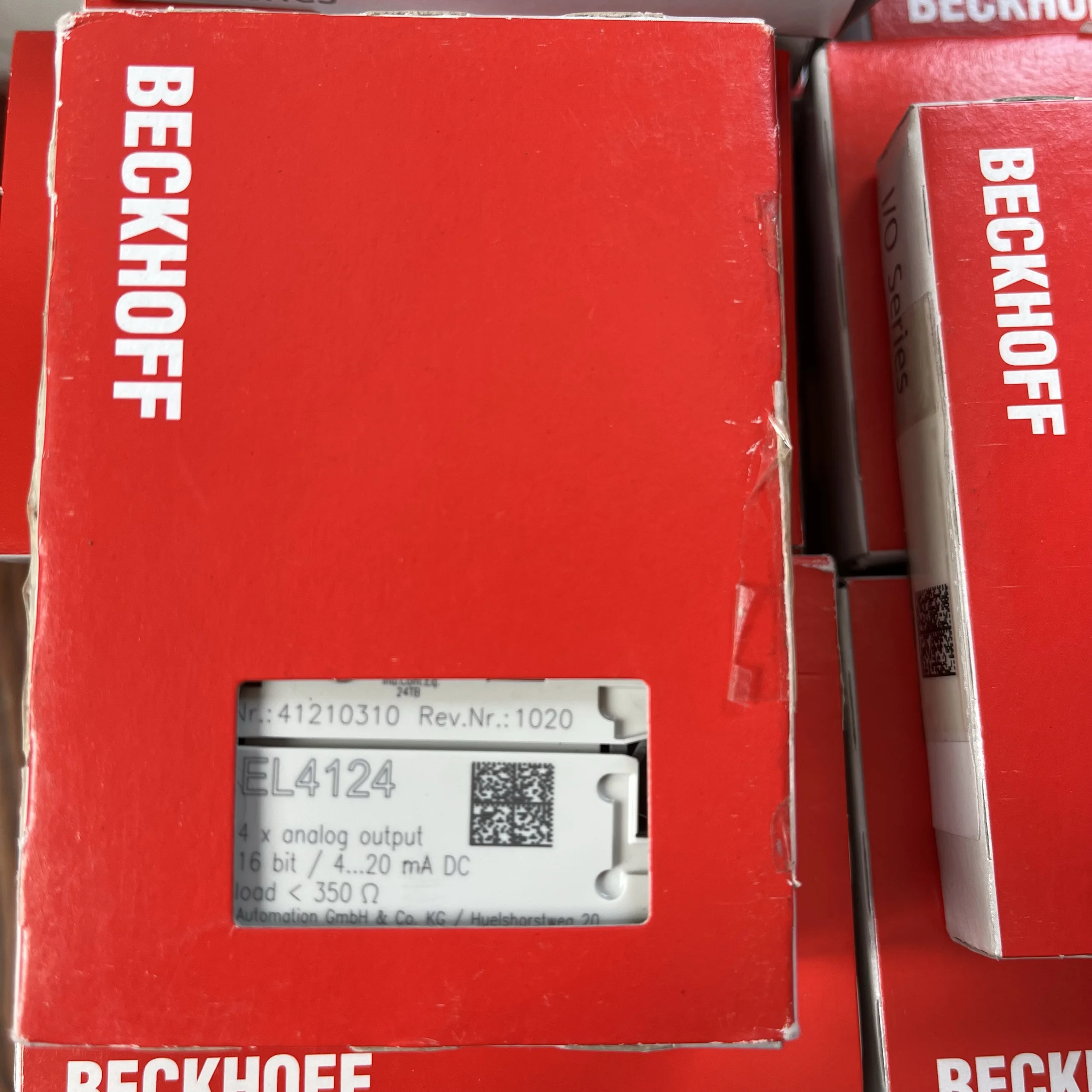 New German Beck HOFF Module EL4124 EL4134 EL4124 EL4104 In Stock