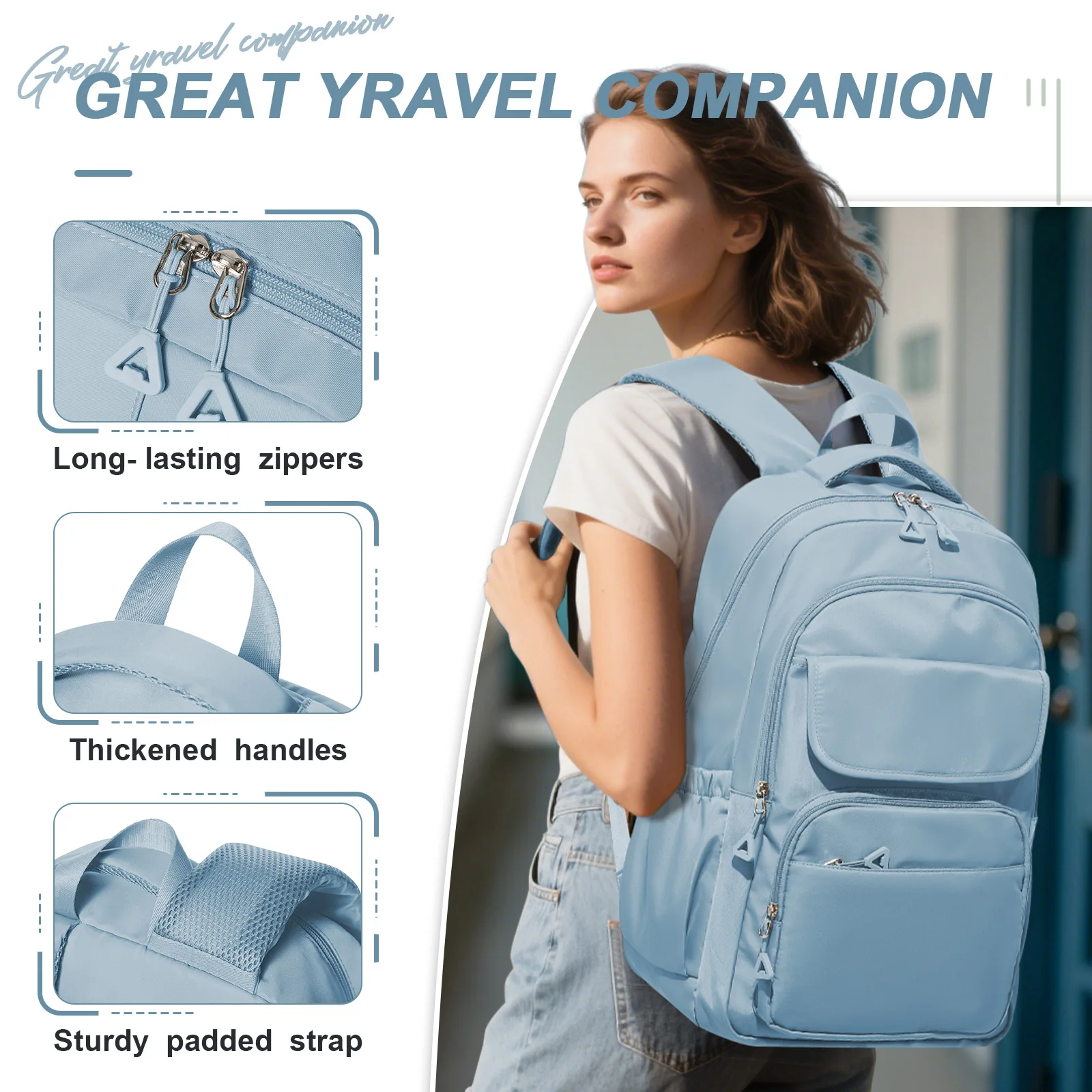 أنثى موضة حقيبة مدرسية مقاوم للماء سعة كبيرة حقيبة الكتب المدرسية المراهقين المدرسة الثانوية فتاة بنين حقيبة نهارية عادية حقيبة السفر