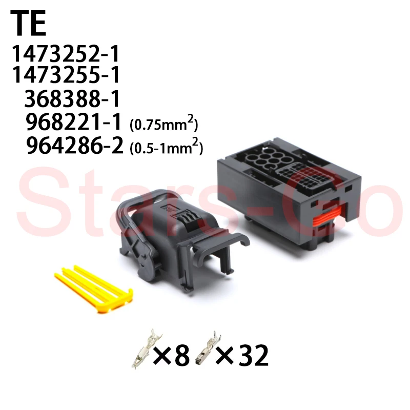 

1/10SET 1473252-1 1473255-1 1241434-1 368388-1 40Pin TE TYCO PCB ECU Socket Ignition Harness Connector and Terminal