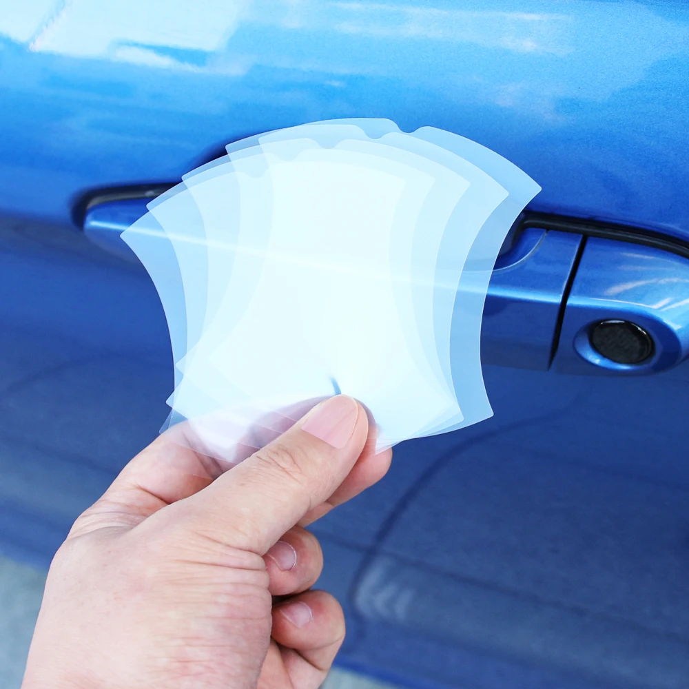 

5x Transparent Car Door Handle Scratches Protective Film for Mitsubishi renault opel saab lada Alfa Romeo kia Ssangyong Daewoo