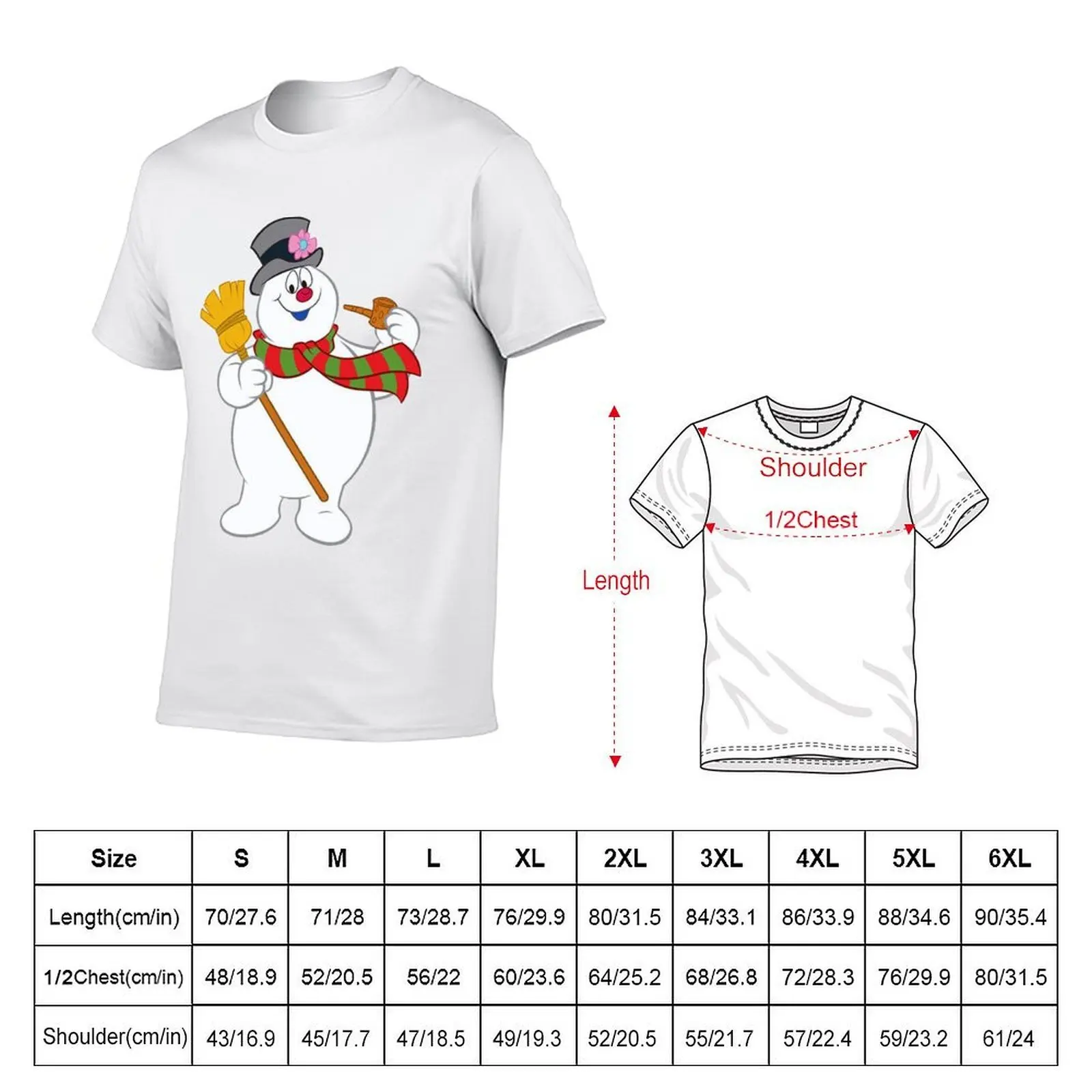 Funky Curious George Frosty The Snowman T-Shirt graphic shirts quick drying mens t shirts top quality