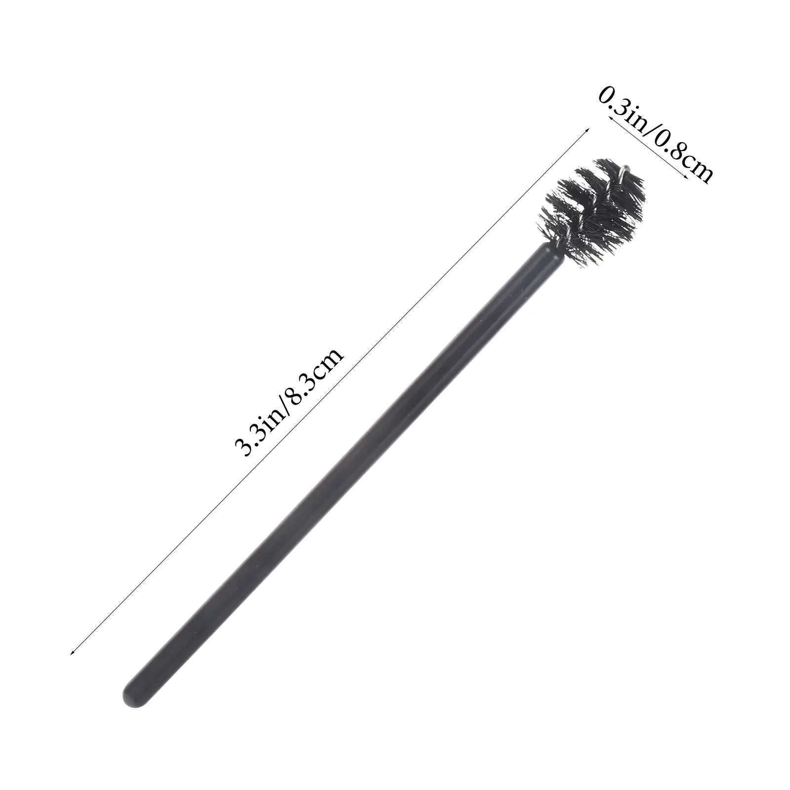 Ensemble de pinceaux à cils jetables, 100 pièces, baguettes de Mascara pour sourcils et cils, taille compacte, idéal pour les voyages, usage quotidien, maquillage