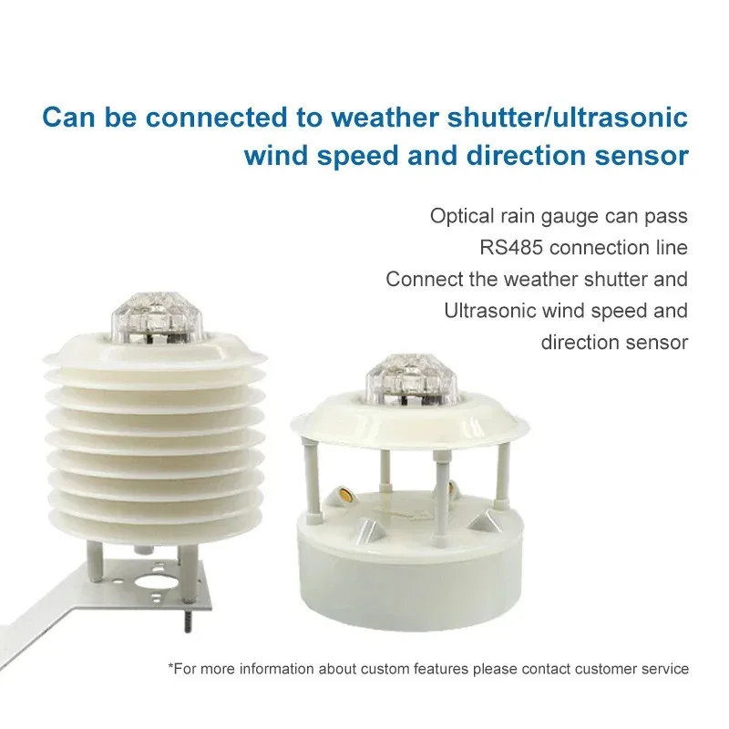 Optical Rain Gauge, Agricultural and Forestry Scientific Research, Meteorological Rainfall Monitoring, High-precision Optical Ra