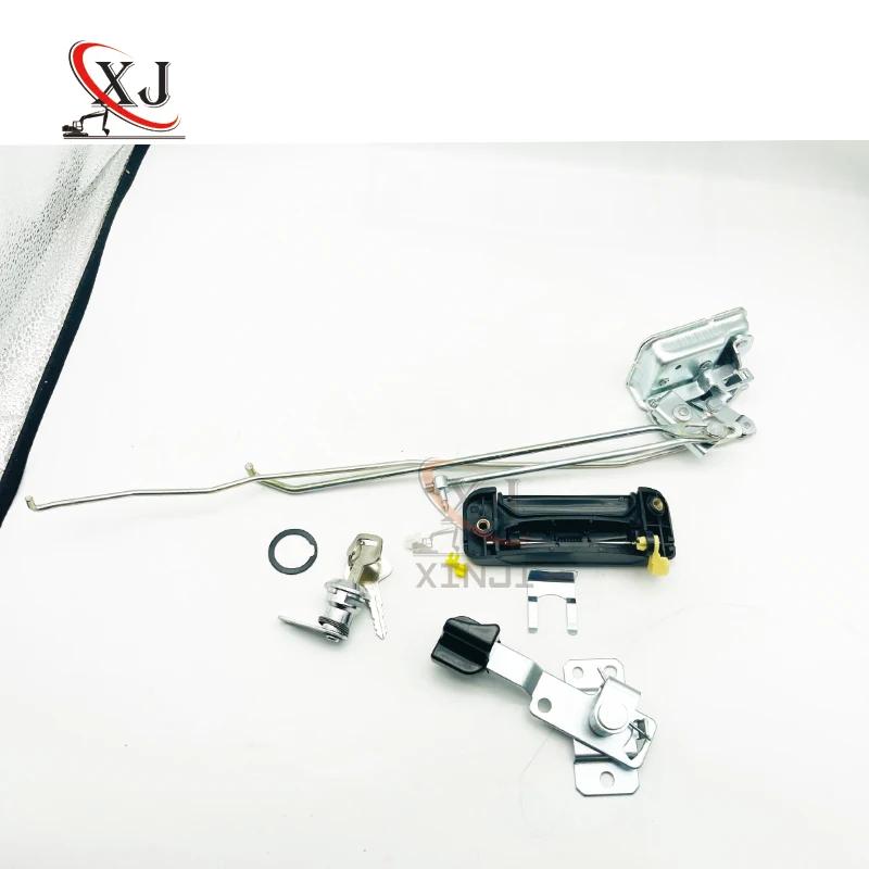 Construction Machinery Parts For PC200-7 for Komatsu Excavator Cabin Door Lock Set 20Y-54-52200 20Y-54-52860