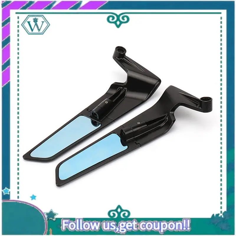 

AA92-Motorcycle Adjustable Side Wing Rear View Mirror For SUZUKI GSX-S1000 GSXS1000 GSX-S 1000 GSXS 1000 2021 2022 2023 Accessor