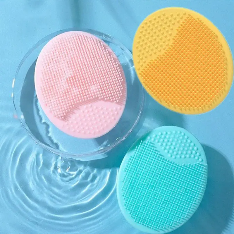 Super Soft Silicone Baby Shampoo Brush Child Bath Wash Artifacts for Baby Shampoo  Gentle Cleaning for Your Little One