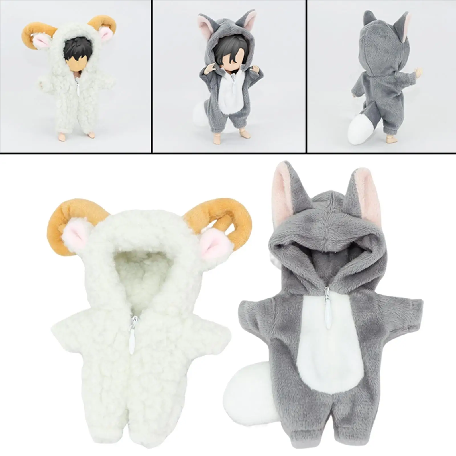 1:12 인형 의류 선물 코스튬, 사랑스러운 수제 봉제 인형 액세서리, Ob1 아기용