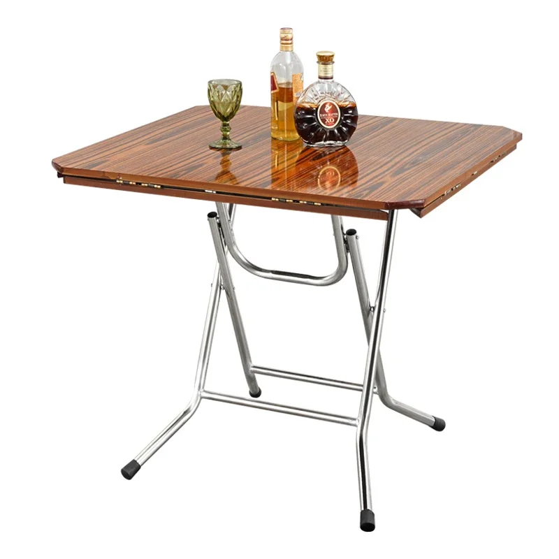 Table à manger pliante ronde simple, petit appartement, ménage