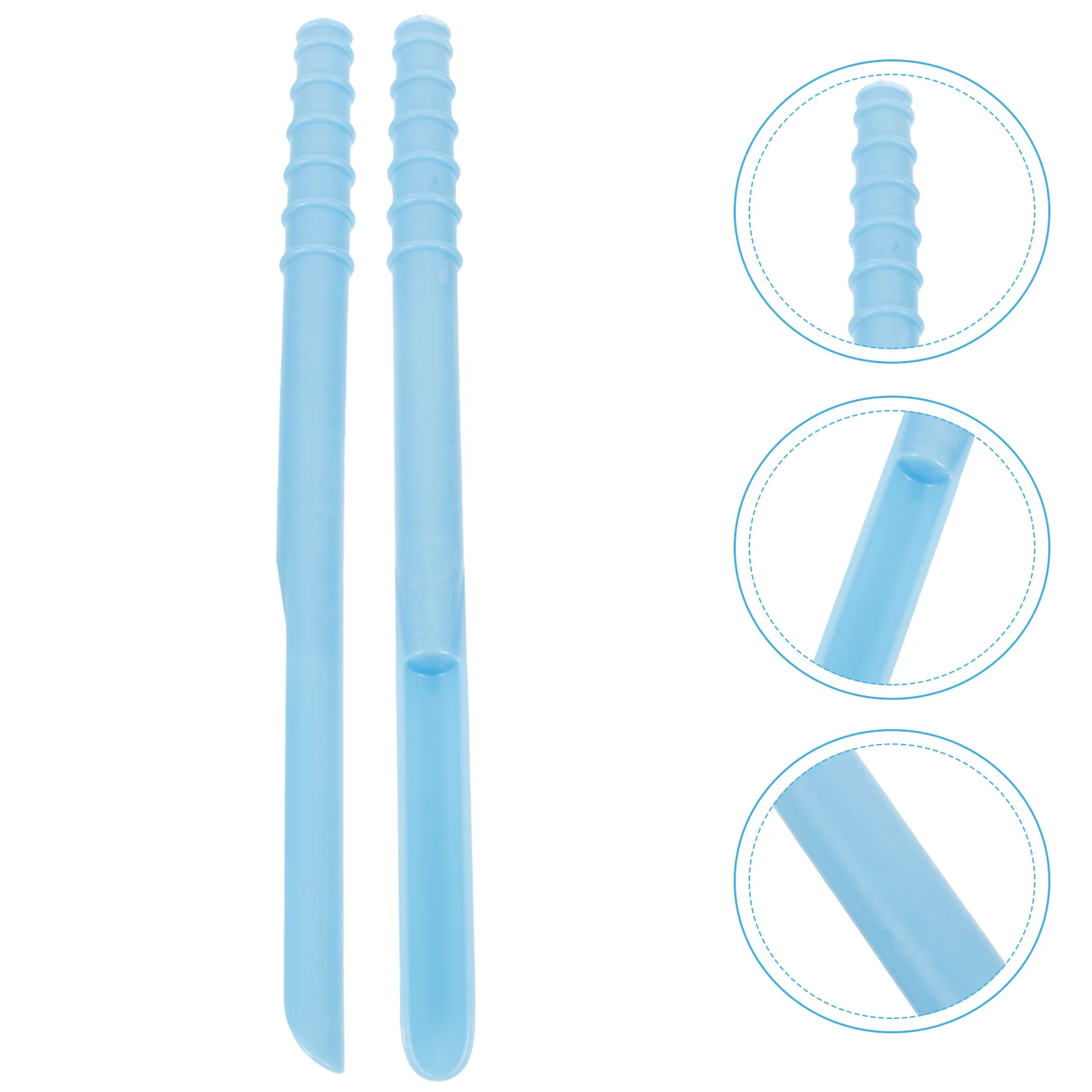 

2pcs Planter Sowing Tool Garden Seedling Spreader Plastic Portable Adjustable Hand Dibber for Soil Loosen Transplantation