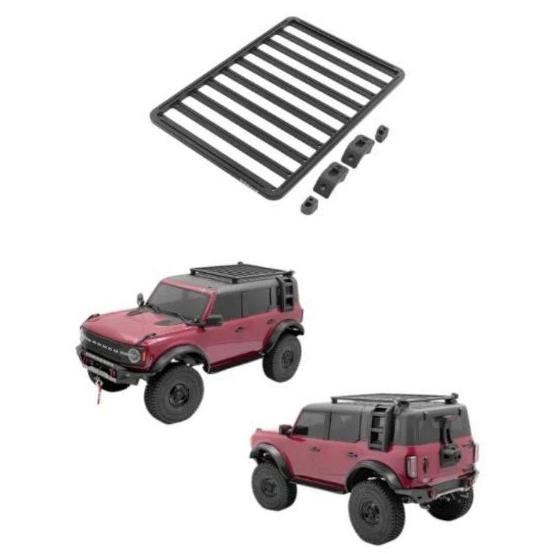 Alloy roof rack for Traxxas trx4 2021 bronco 1/10 RC Crawler truck option part