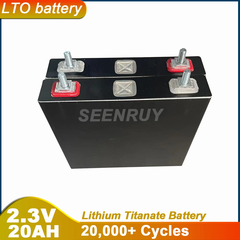 2.3V 20AH LTO Fast Charge 35C Lithium Titanate Battery Cells Perfect For Scooter Energy Storage Car RV Home Solar System