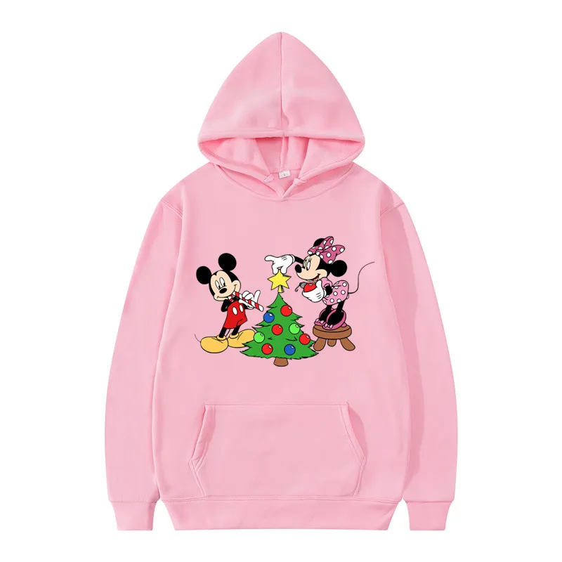 2024 Disney's Mickey and Minnie Christmas Hoodies for Creating Christmas Trees