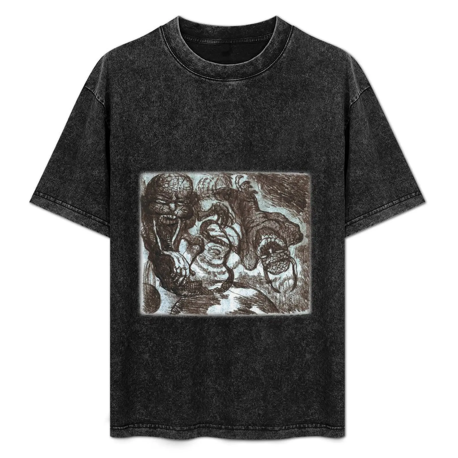 

Half Alive T-Shirt Big and Tall Crew Neck Tee