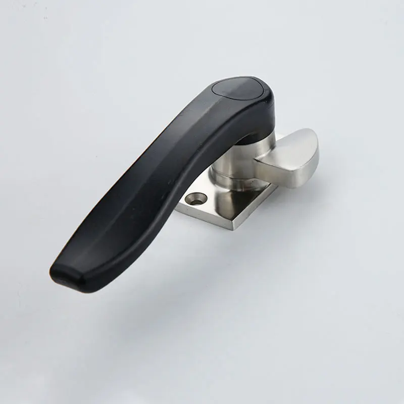 304 Stainless Steel or Zinc alloy Rotating Tight Closed Cold Storage Oven Handle Door Lock Door Handle