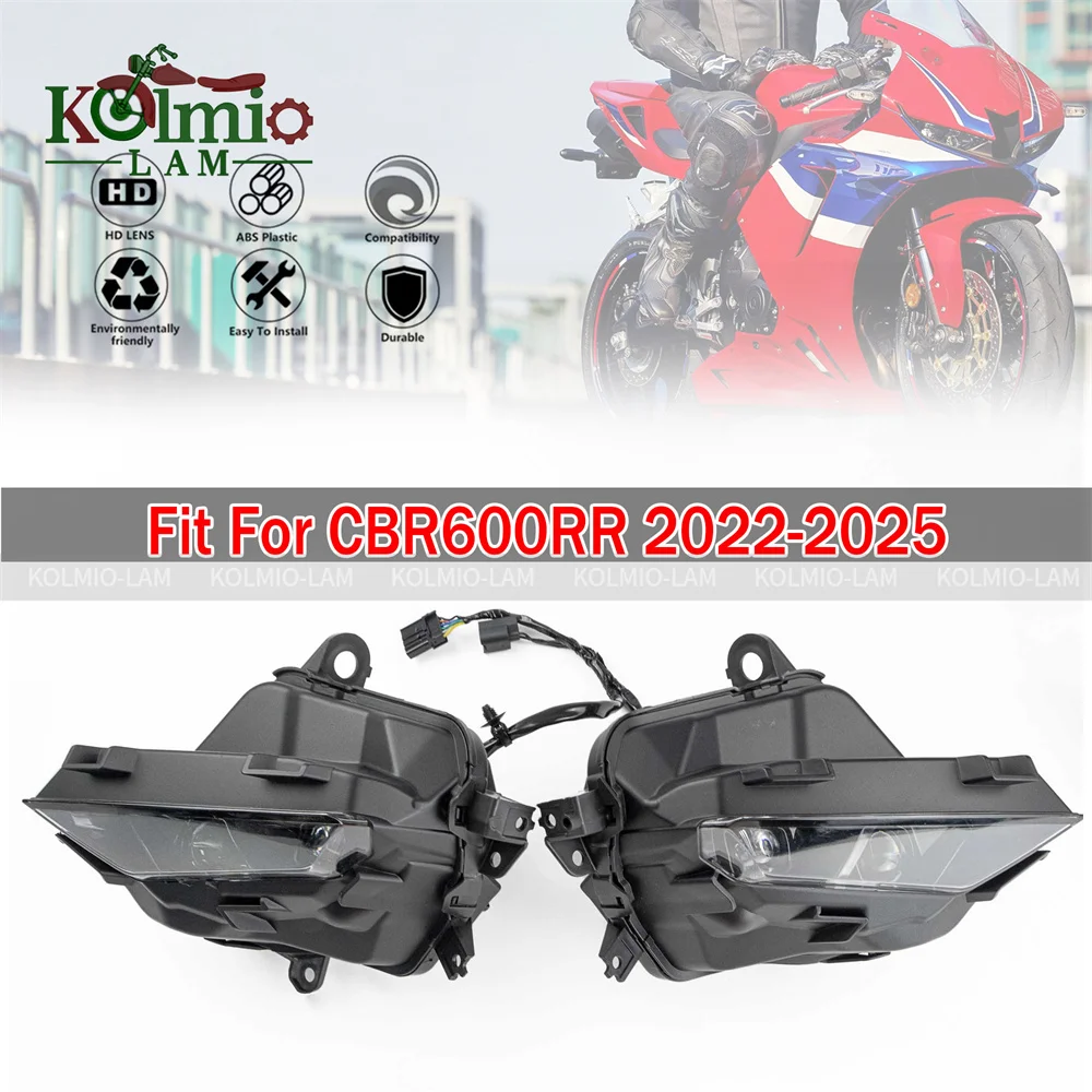 Fit For 2022 - 2025 Honda CBR600RR Motorcycle HeadLight Assembly Headlamp CBR 600 RR F5 2023 2024 LED Light