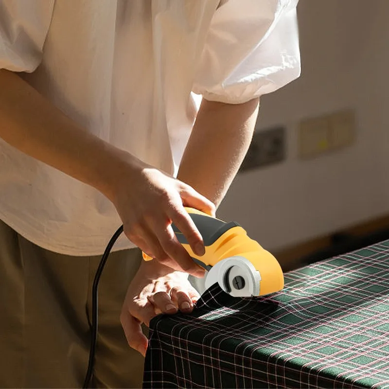 4.2V Portable Electric Fabric Scissors Cutting Machine Cutter Tool for Cardboard Plastic Fabric Leather DIY Cutting