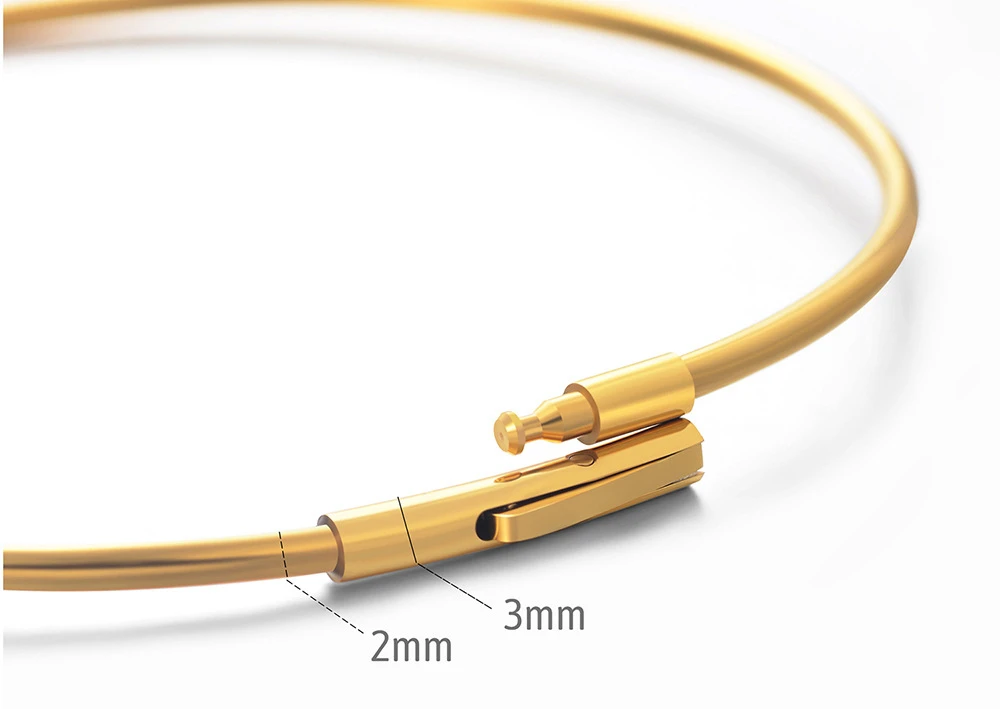 Customized Stainless Steel Bangle Bracelet Heart Shape Pendants Letter Personalized For Women Gift