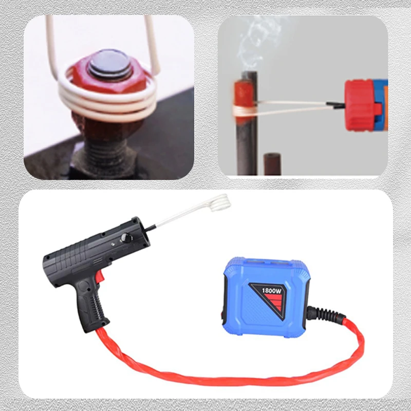 Brand new.1800W Magnetic Induction Heater Portable Flameless Induction Heater Circuit DIY for Car Repair Bolt Remover Tools