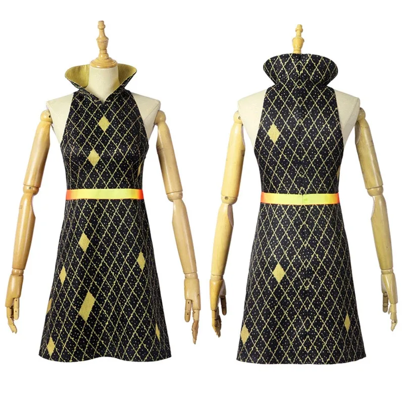 فيفي 2025 العنبر تأثيري فيلم المياه النار عنصر مجنون CitySuit الفتيات واد زي الكبار الاطفال فستان #5