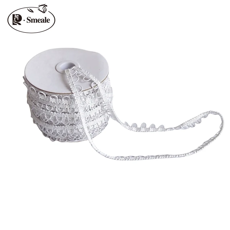 3Yards/lot Wedding dress Back buckle rope Manual DIY accessories Buckling buttonhole Clothes accessories RS140