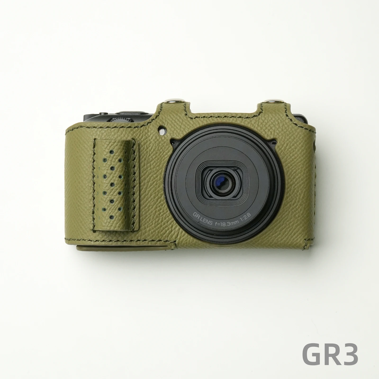 Mr.Stone voor RICOHGRIV/GRIII/GR IIIx/GR3 HDF/GR IIIx HDF/ Camera case Beschermhoes Bodysuit gr4 Echt lederen tas