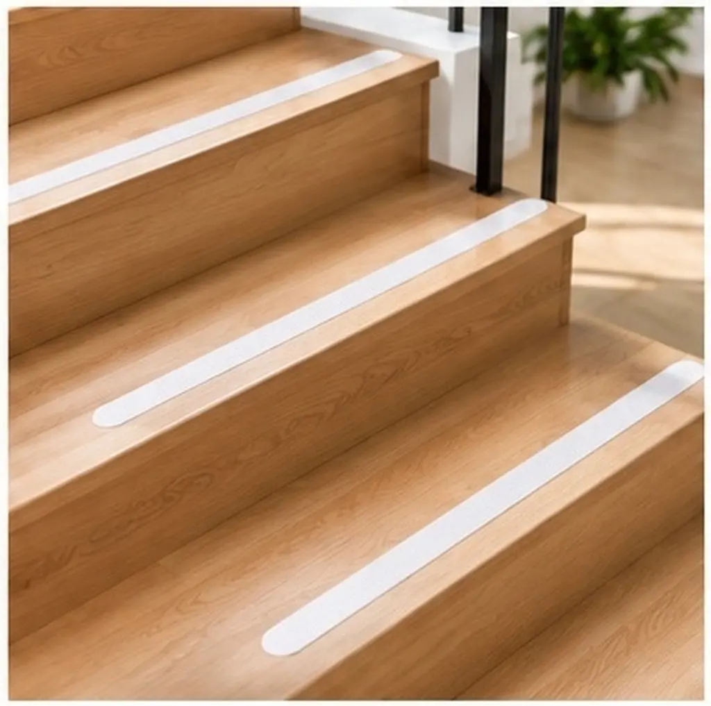 42Pcs Anti-Slip Stickers Heavy Duty Non-Slip Floor Tape for Bathroom Kitchen Bathtub Stairs Tile Pool Balcony Corridor Doorway