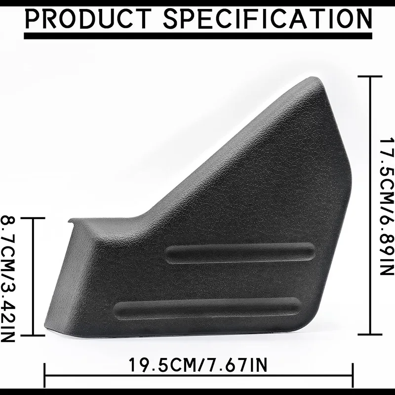 Direct Fit Left Driver Seat Trim Cover Panel 9L3Z1661693CA for Select For Ford Pickup Truck Models 2009 to 2014