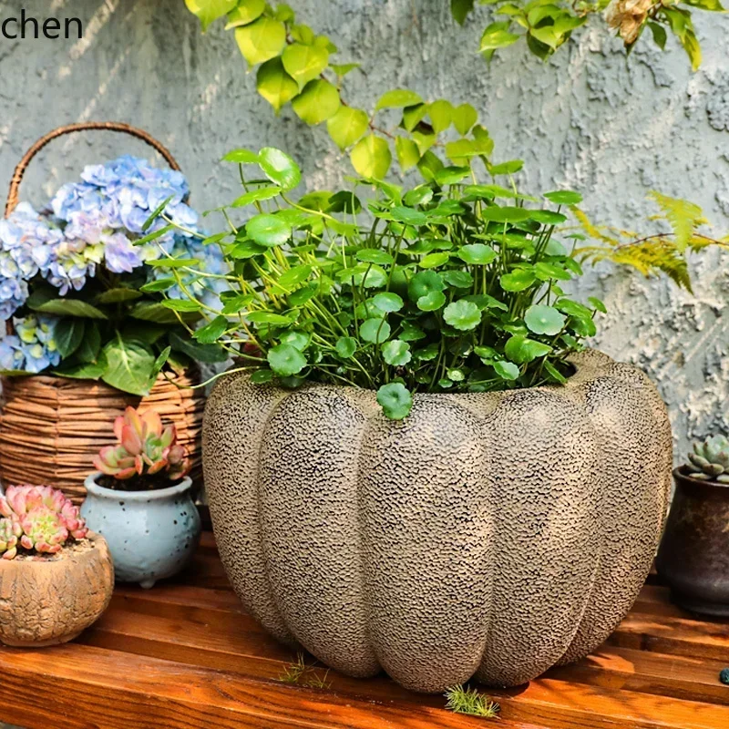 a-1 outdoor garden flower pot, courtyard landscape balcony landscaping decoration, hydroponic plant imitation