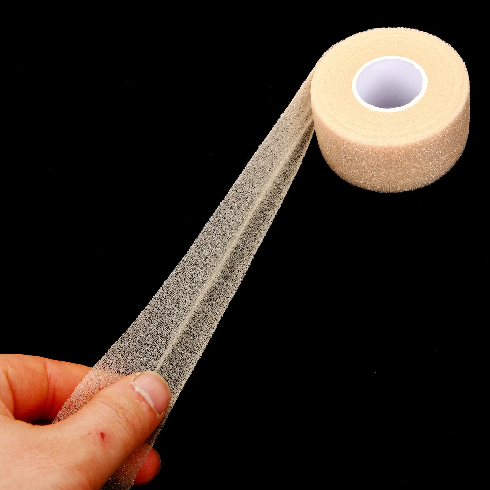 

1 Roll Professional Sports Tape Cuttable Portable Athletic Wrap for Running Yoga Swimming Muscle Recovery Badminton Racket Grip