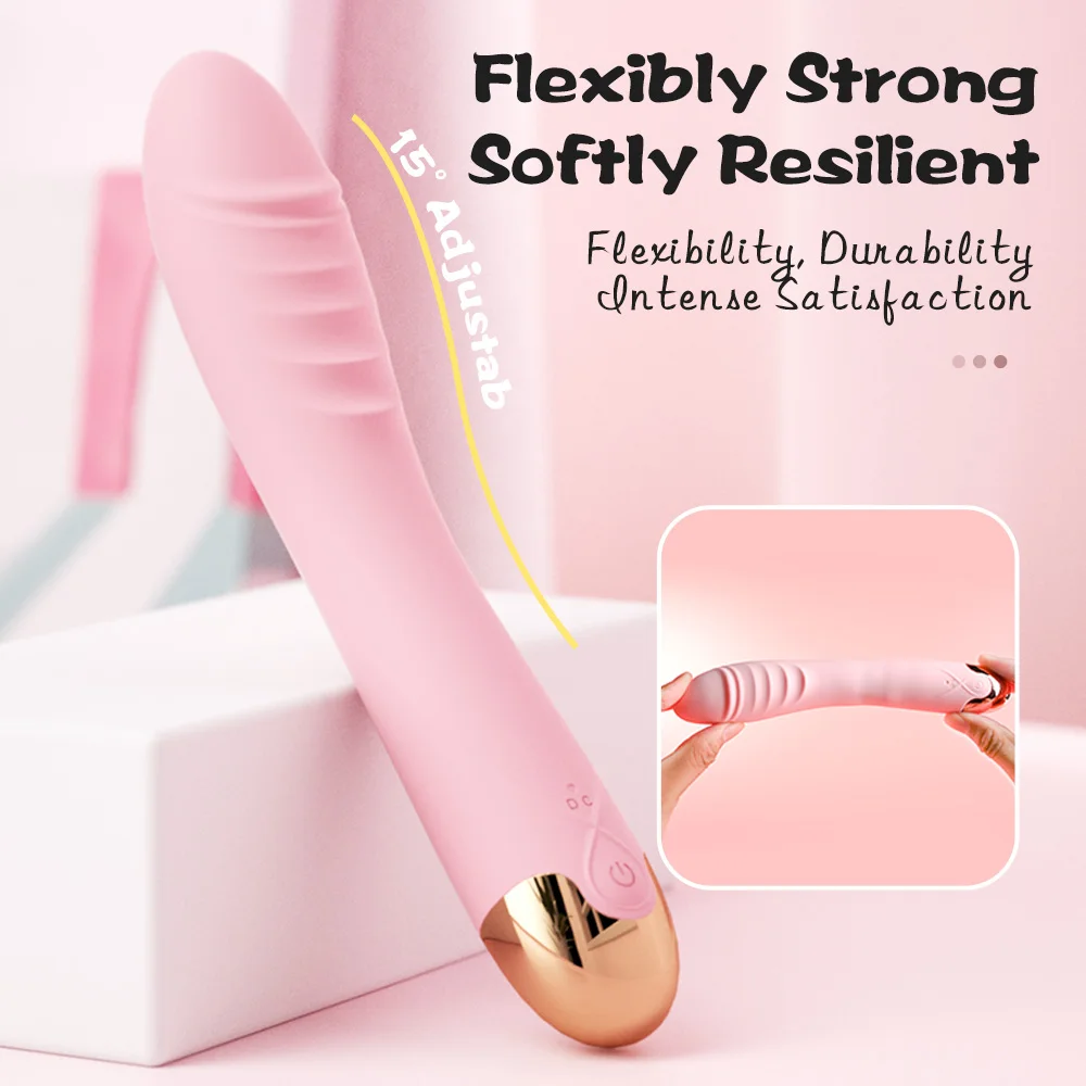 360° Rotating Dildo Vibrator for Women Vagina Clitoris Stimulator Massarger Erotic Toy Soft Skin Feeling Sex Products for Adults