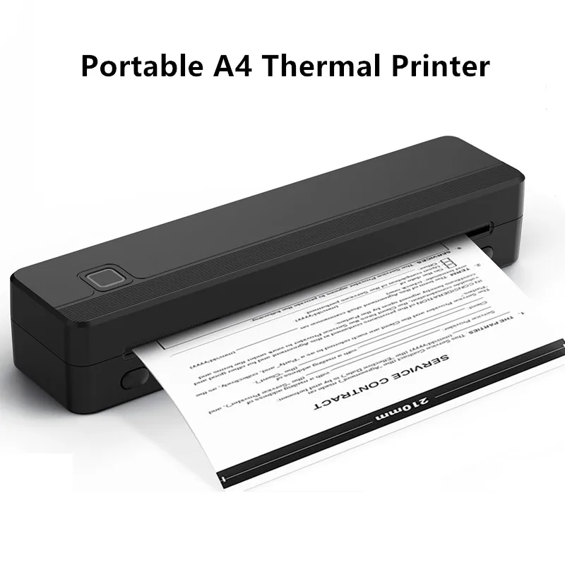 Imprimante thermique A4 Portable imprimante de tatouage sans fil imprimante de pochoir de tatouage Bluetooth Compatible avec Android iPhone Windows Mac