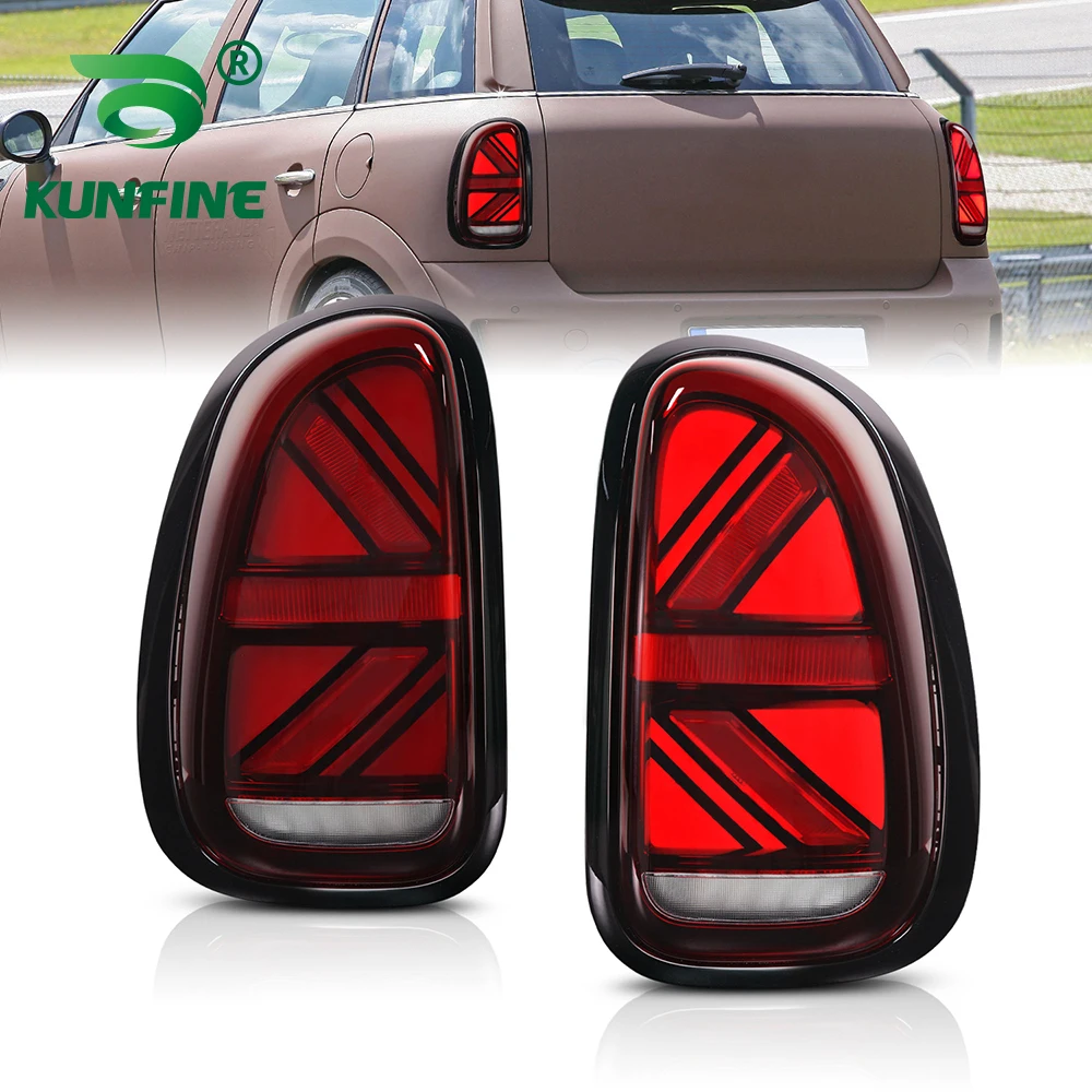 LED Car Tail Light Assembly For BMW MINI Countryman R60 2010-16 Dynamic Turn Signal Plug and Play Tail Lamps Reverse Taillights