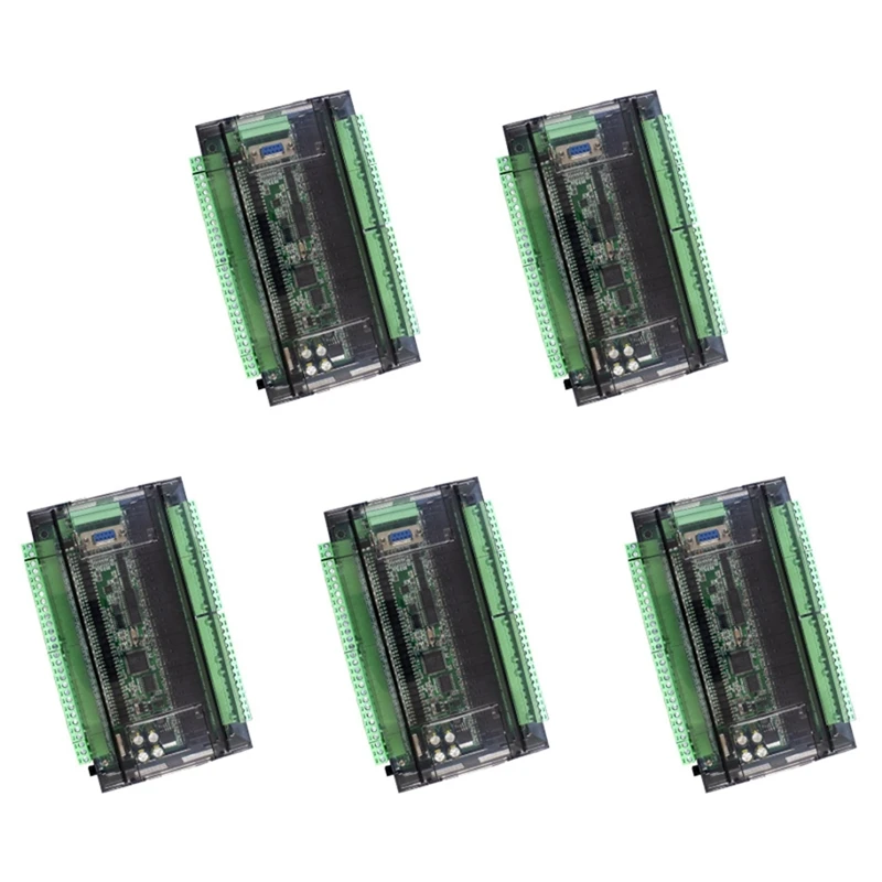 Promotion! 5X FX3U 48MR RS485 RTC (Real Time Clock) 24 Input 24 Relay Output 6 Analog Input 2 Analog Output Plc Controller