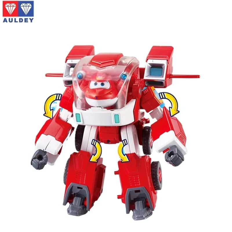 متوفر في المخزون أولدي حقيقي سوبر فلاينج هيرو LeDuoduo مركبة سوبر روبوت معدات الهاتف المحمول نموذج جمع هدايا العيد #3
