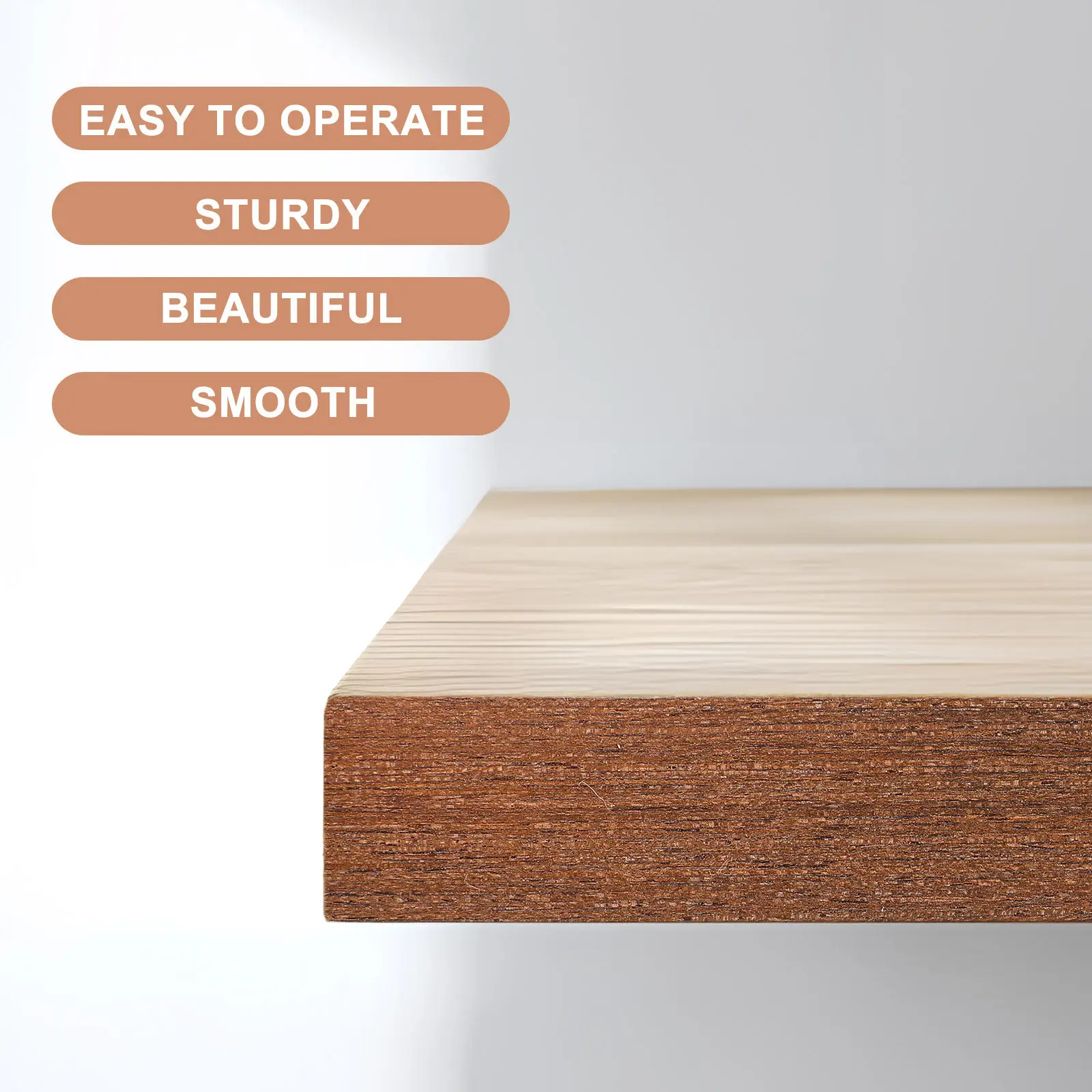 Wood Veneer Edge Banding Roll Smooth Uniform Thickness Wood Strips for Cabinet Furniture Repair Edge Banding Veneer Edging Tape