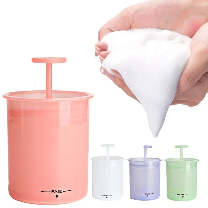 Portable Foaming Clean Tool Simple Face Cleanser Shower Bath Shampoo Foam Maker Bubble Foamer Device Cleansing Cream Reusable